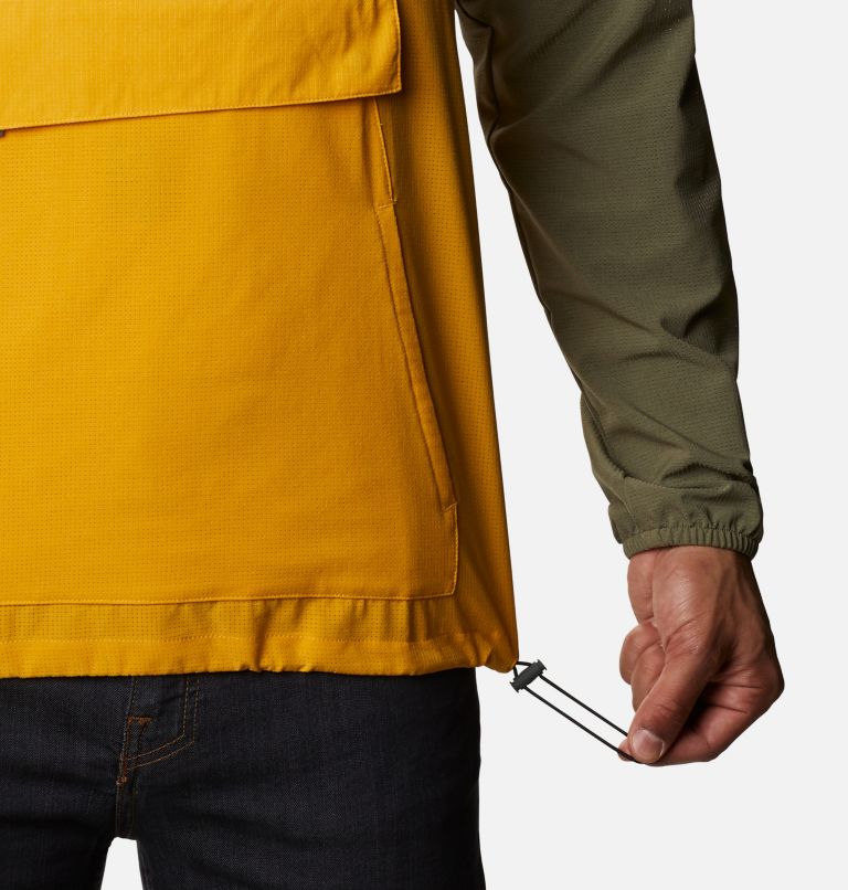 Anorak compact Atlas Explorer pour homme, Color: Stone Green, Bright Gold, image 6
