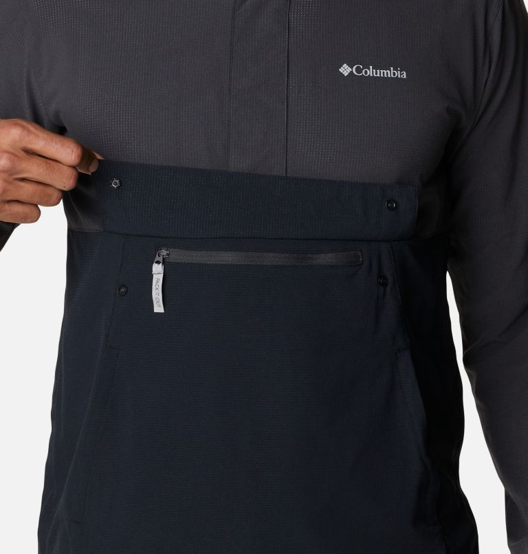 Men's Atlas Explorer Packable Anorak, Color: Shark, Black, image 6