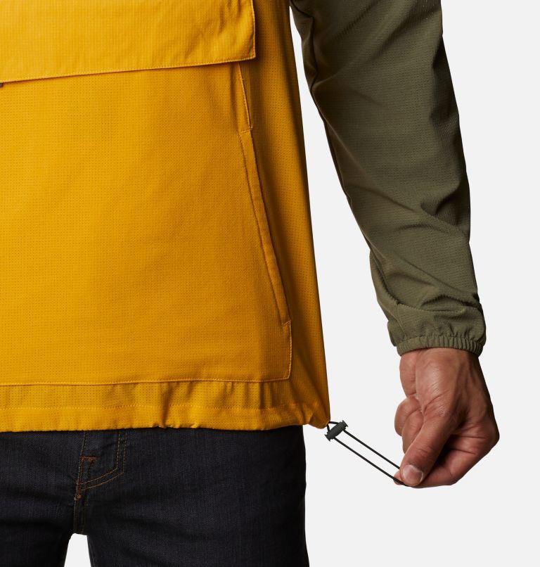 Atlas Explorer Packable Anorak | 397 | S, Color: Stone Green, Bright Gold, image 6