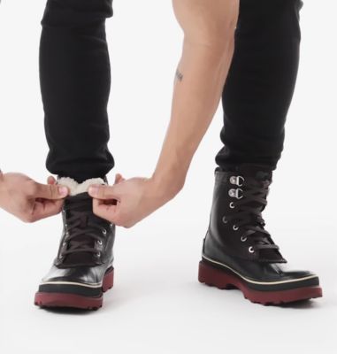 sorel caribou storm wp boot