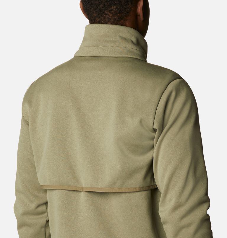 Manteau polaire à capuchon avec fermeture éclair Out-Shield Dry Homme, Color: Stone Green, image 6