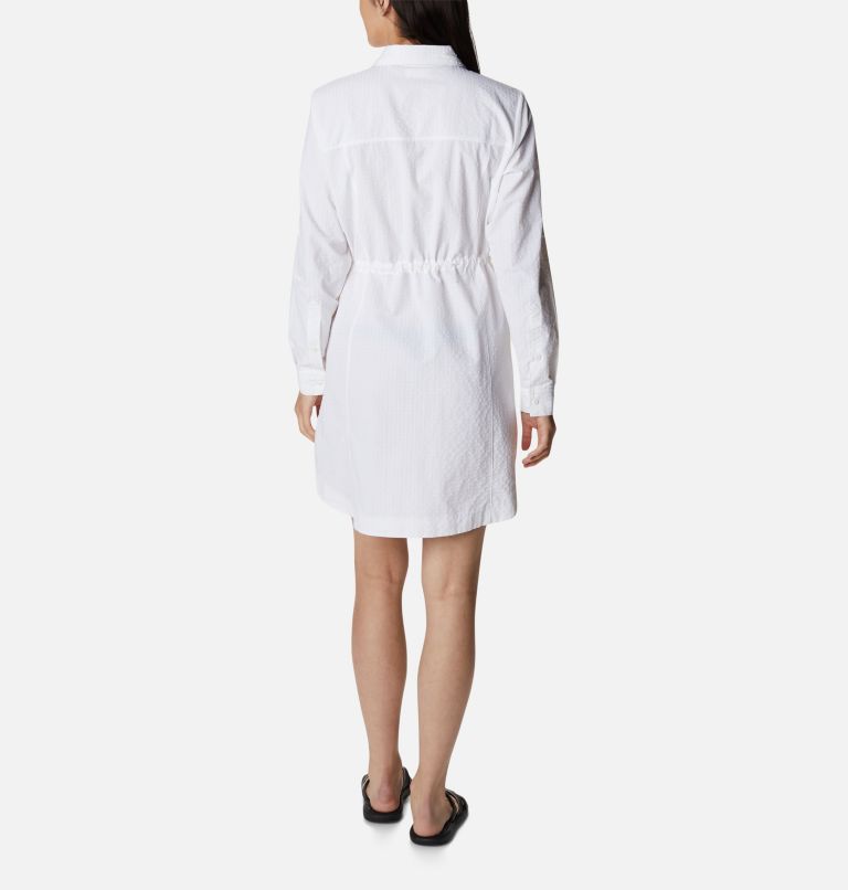 Women's Silver Ridge Novelty Dress, Color: White, image 2