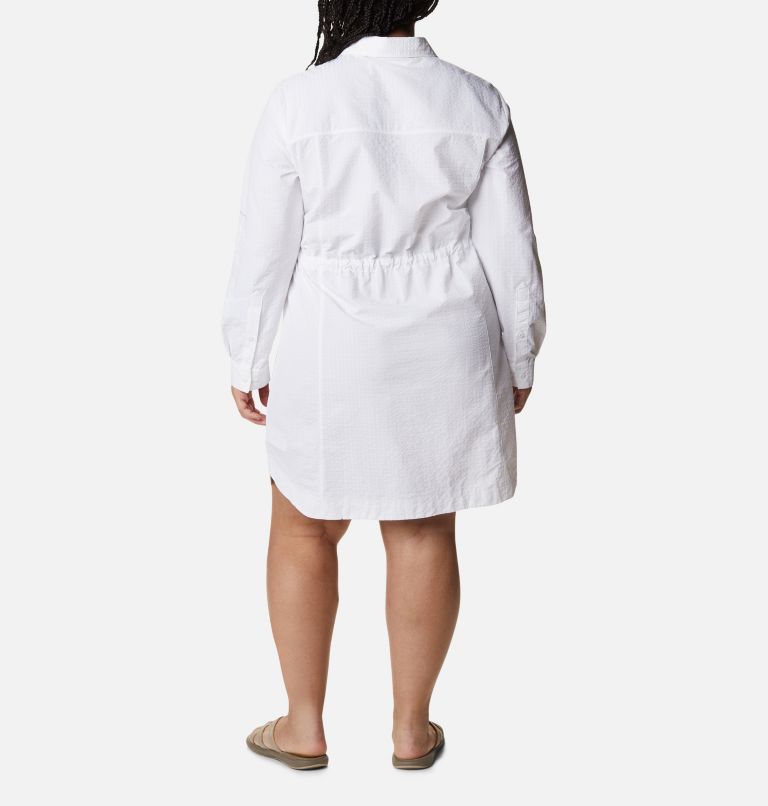 Women's Silver Ridge Novelty Dress - Plus Size, Color: White, image 2