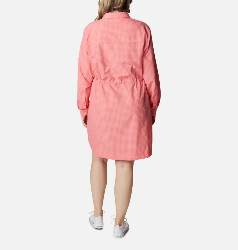 Women's Silver Ridge Novelty Dress - Plus Size, Color: Salmon, image 2