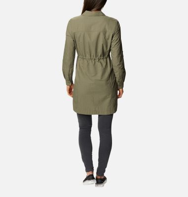 Women's Silver Ridge&trade; Novelty Dress Silver Ridge&trade; Novelty Dress | 397 | L, Stone Green, back