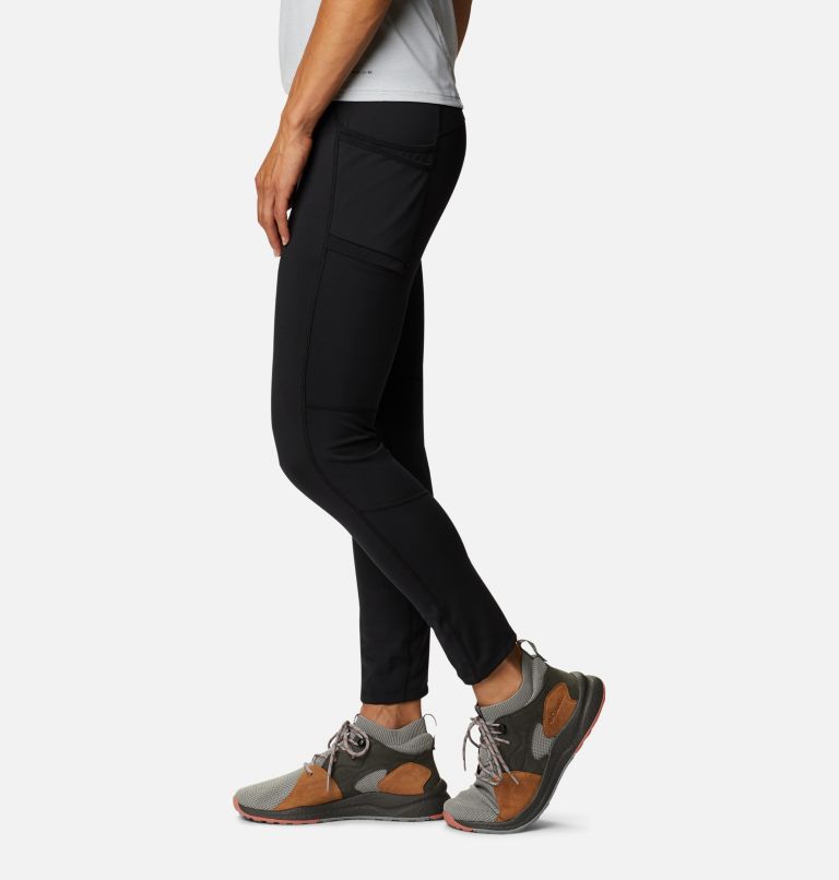 Women's Windgates II Leggings, Color: Black, image 3