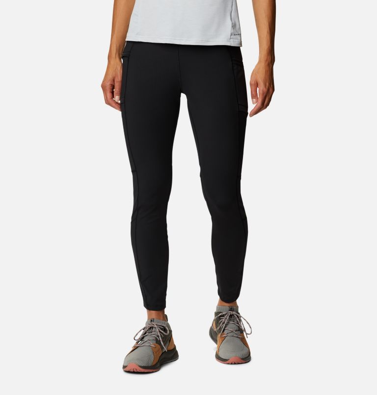 Women's Windgates II Leggings, Color: Black, image 1