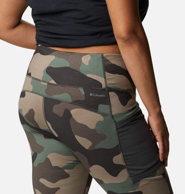 Women's Windgates II Leggings - Plus Size, Color: Cypress Mod Camo, image 5