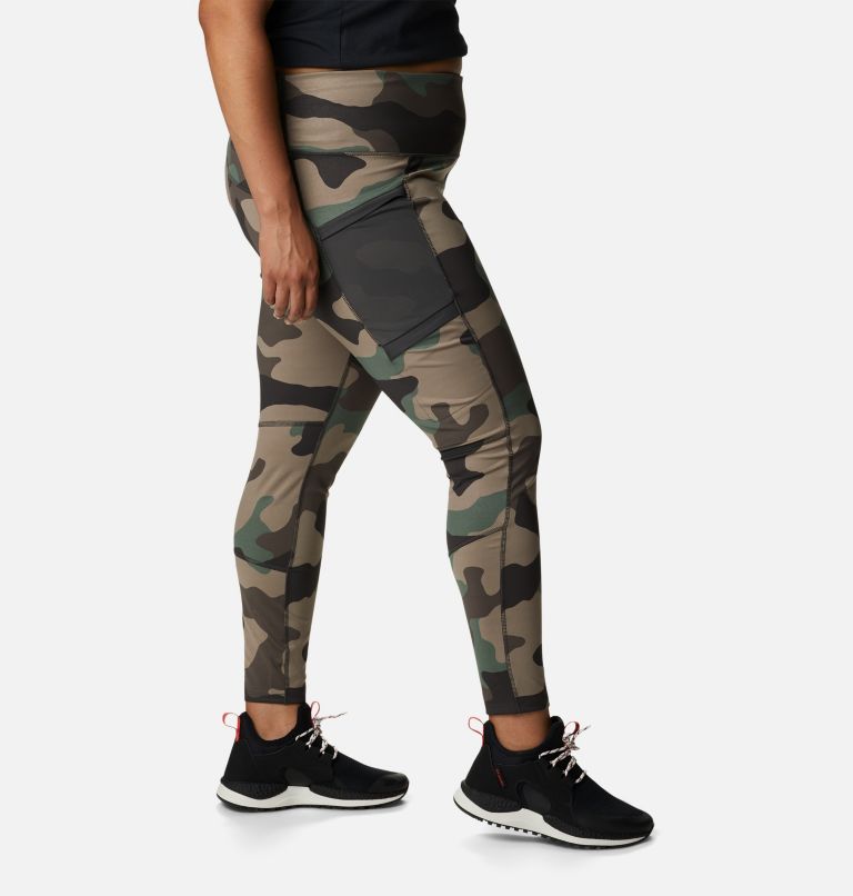 Women's Windgates II Leggings - Plus Size, Color: Cypress Mod Camo, image 6