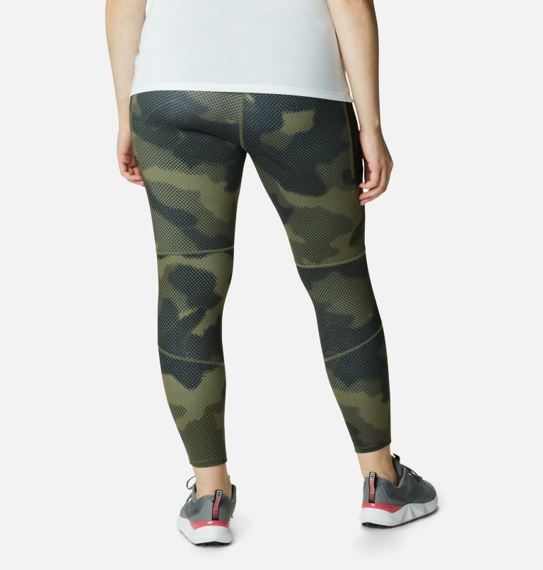 Women's Windgates II Leggings - Plus Size, Color: Stone Green Spotted Camo, image 2