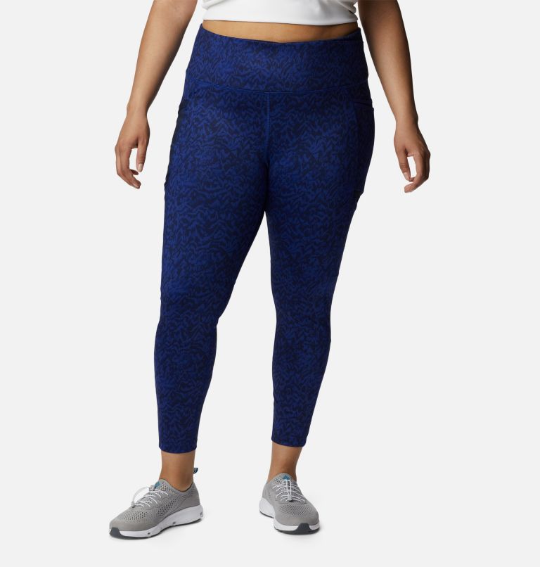 Legging Windgates II pour femme - Grandes tailles, Color: Dark Sapphire Terrain, image 1