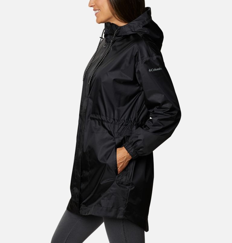 Women's Splash Side Waterproof Jacket, Color: Black, image 3