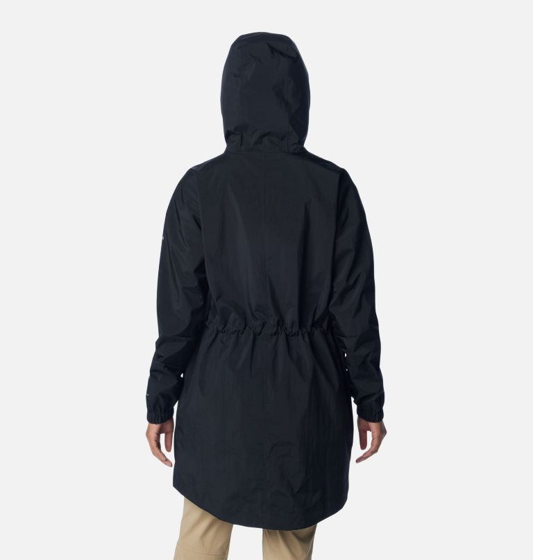 Womens black waterproof coat with online hood