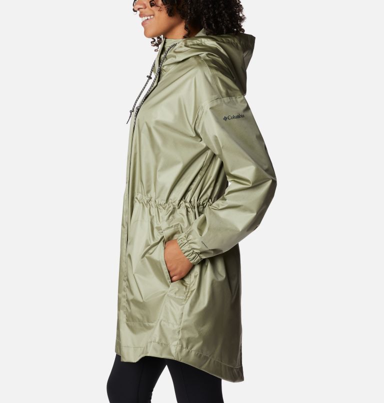 Thumbnail: Women's Splash Side Waterproof Jacket, Color: Safari Sheen, image 3