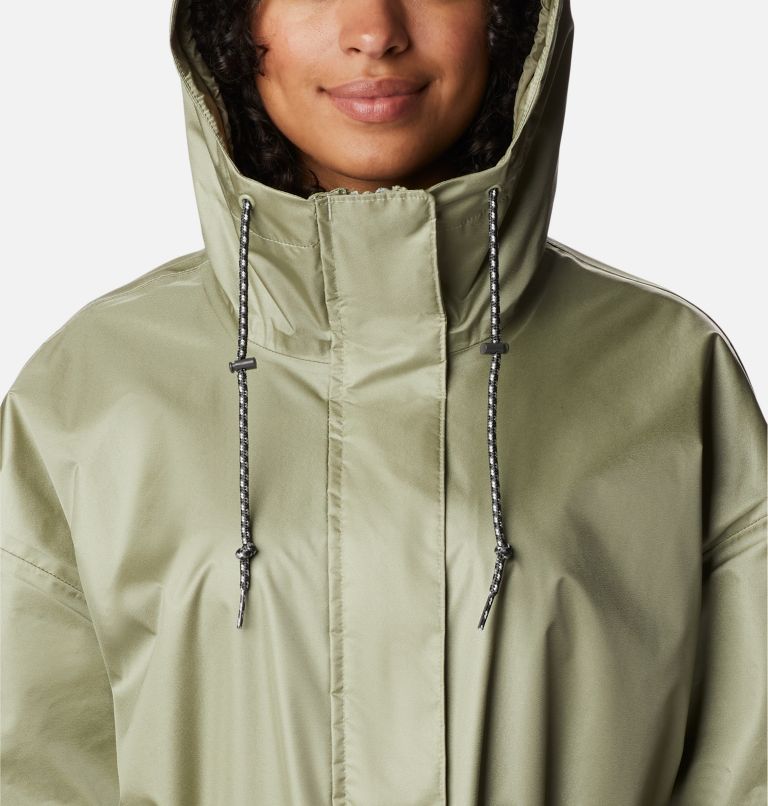 Women's Splash Side Waterproof Jacket, Color: Safari Sheen, image 4
