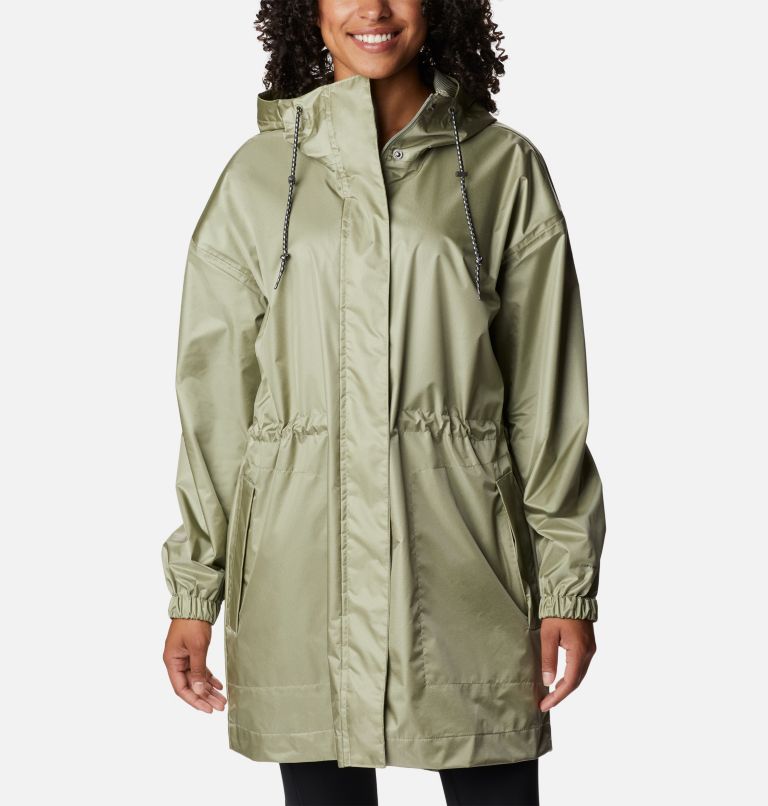 Women's Splash Side Waterproof Jacket, Color: Safari Sheen, image 1
