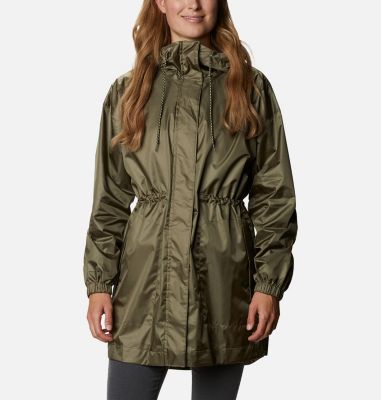 Women's Splash Side&trade; Waterproof Jacket Splash Side&trade; Jacket | 010 | M, Stone Green, front