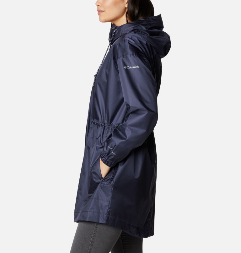 Women's Splash Side Waterproof Jacket, Color: Nocturnal, image 3