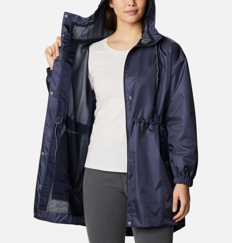 Women's Splash Side Waterproof Jacket, Color: Nocturnal, image 5