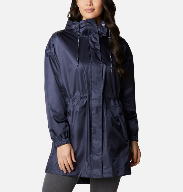 Chaqueta impermeable Splash Side para mujer, Color: Nocturnal, image 1