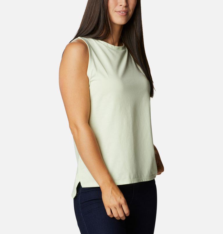 Women's Sun Trek Tank, Color: Light Lime, image 5