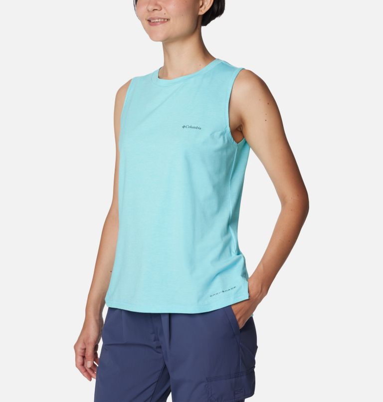 Buy Columbia Womens White Colour Boundleshort Sleeve Trek Tank T Shirt  Online