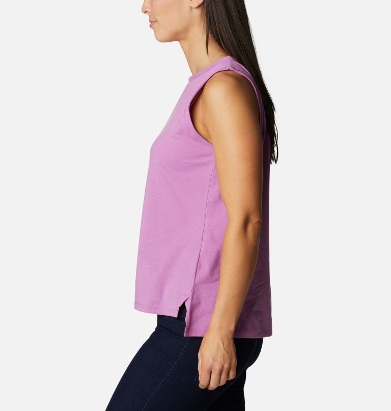 Women's Sun Trek Tank, Color: Blossom Pink, image 3
