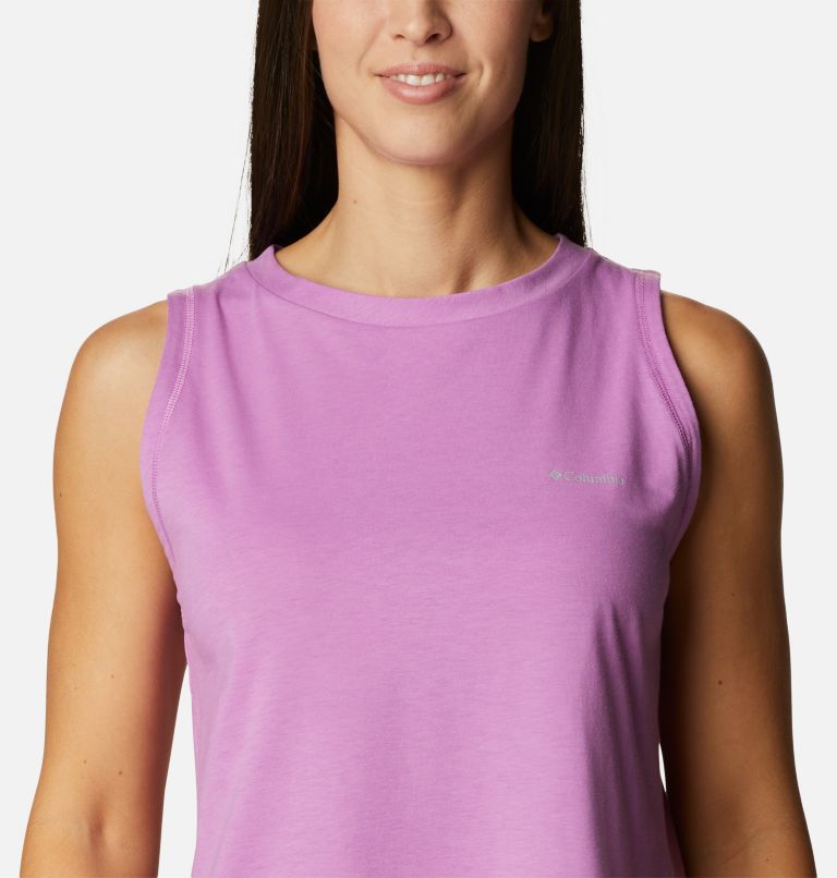 Women's Sun Trek Tank, Color: Blossom Pink, image 4