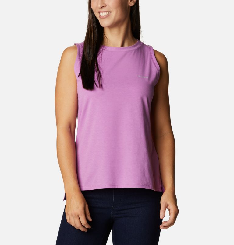 Women's Sun Trek Tank, Color: Blossom Pink, image 1