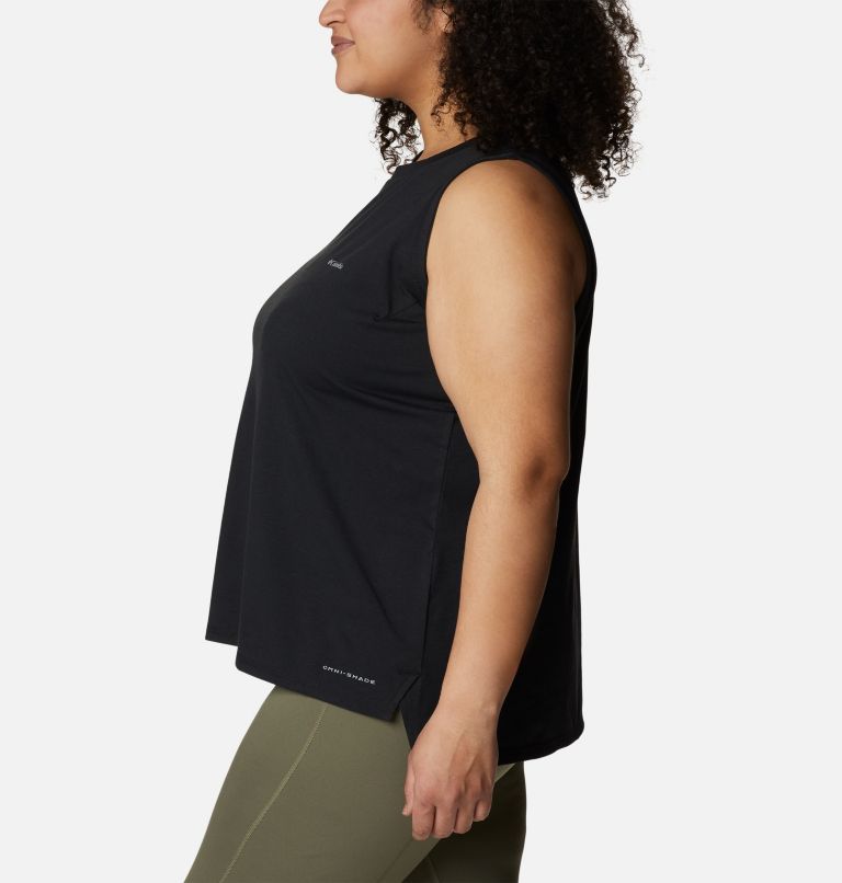 LADIE'S PLUS SIZE BLACK TANK TOP