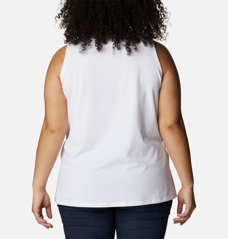 Women's Sun Trek Tank - Plus Size, Color: White, image 2
