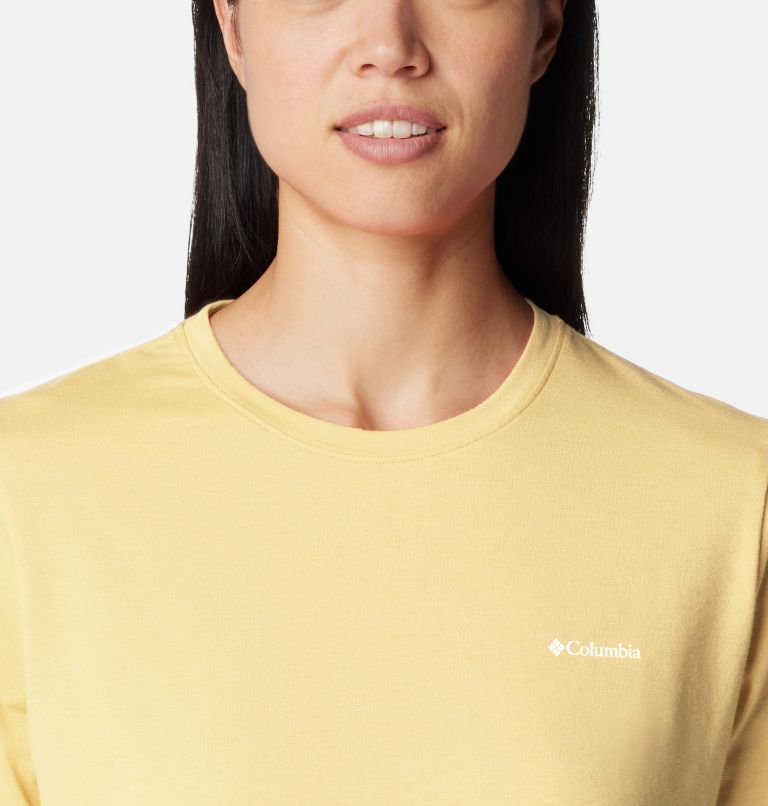 Women's Sun Trek Technical Graphic T-Shirt, Color: Sunkissed, Naturally Boundless, image 5