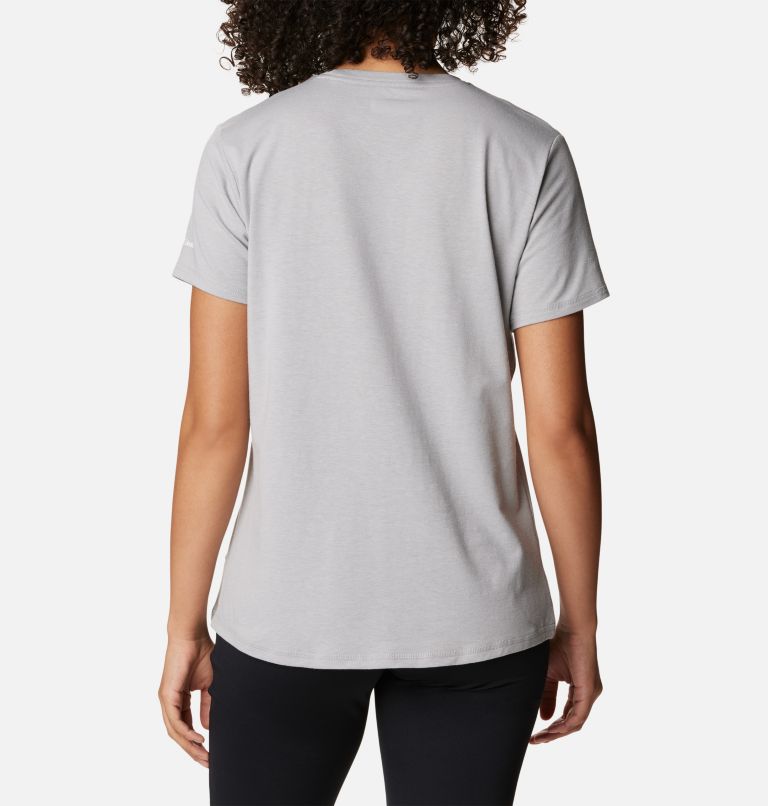 Sun Trek technisches T-Shirt für Frauen, Color: Columbia Grey Heather, Gem Skyscape, image 2