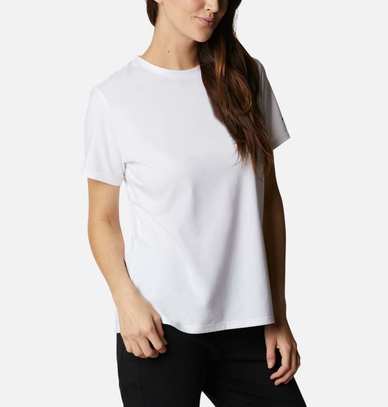 Thumbnail: Women's Sun Trek Technical Graphic T-Shirt, Color: White, Van Life, image 5
