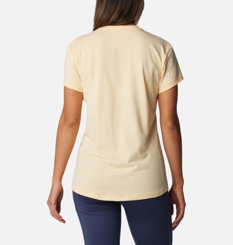 Women's Sun Trek Technical Graphic T-Shirt, Color: Sunkissed, Wavy Rays, image 2