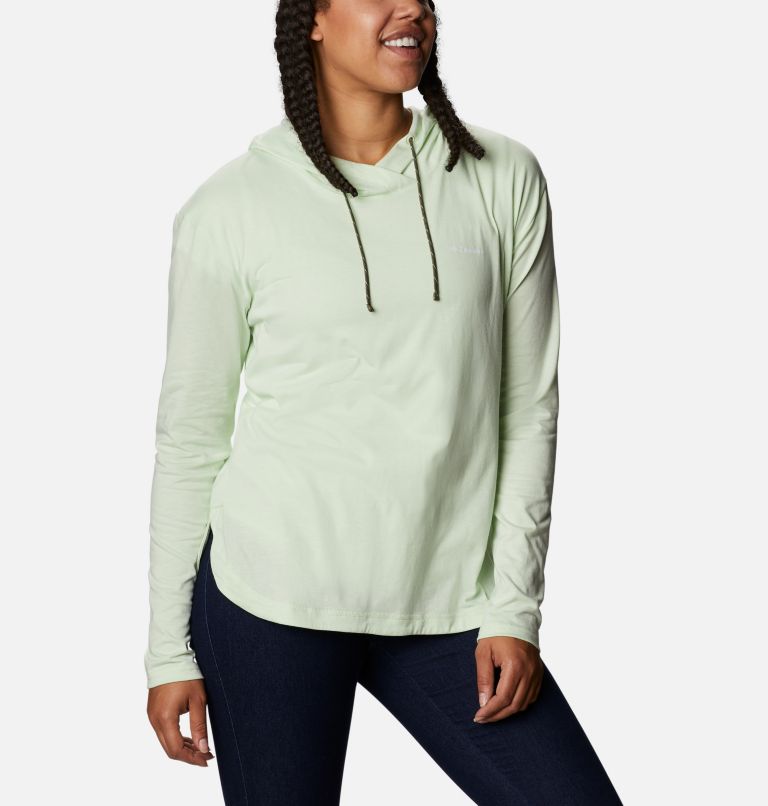 Chandail à capuchon Sun Trek pour femme, Color: Light Lime, image 5