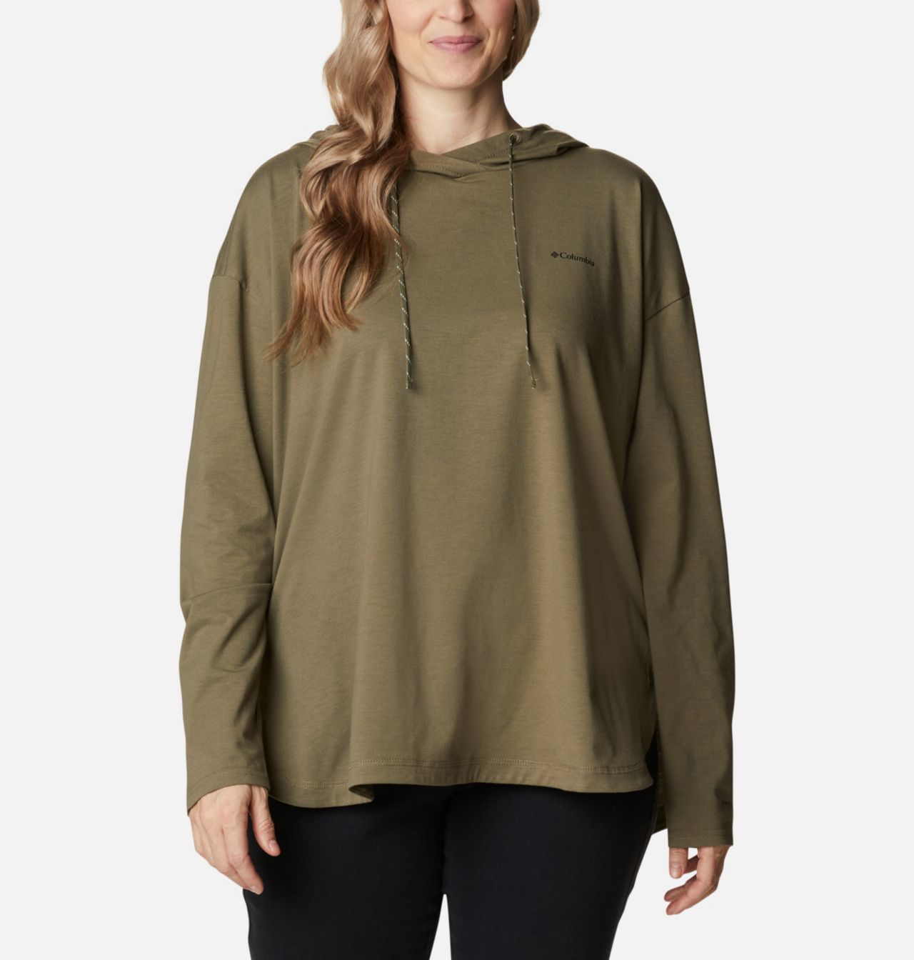 Women's Sun Trek™ Hooded Pullover - Plus Size 1