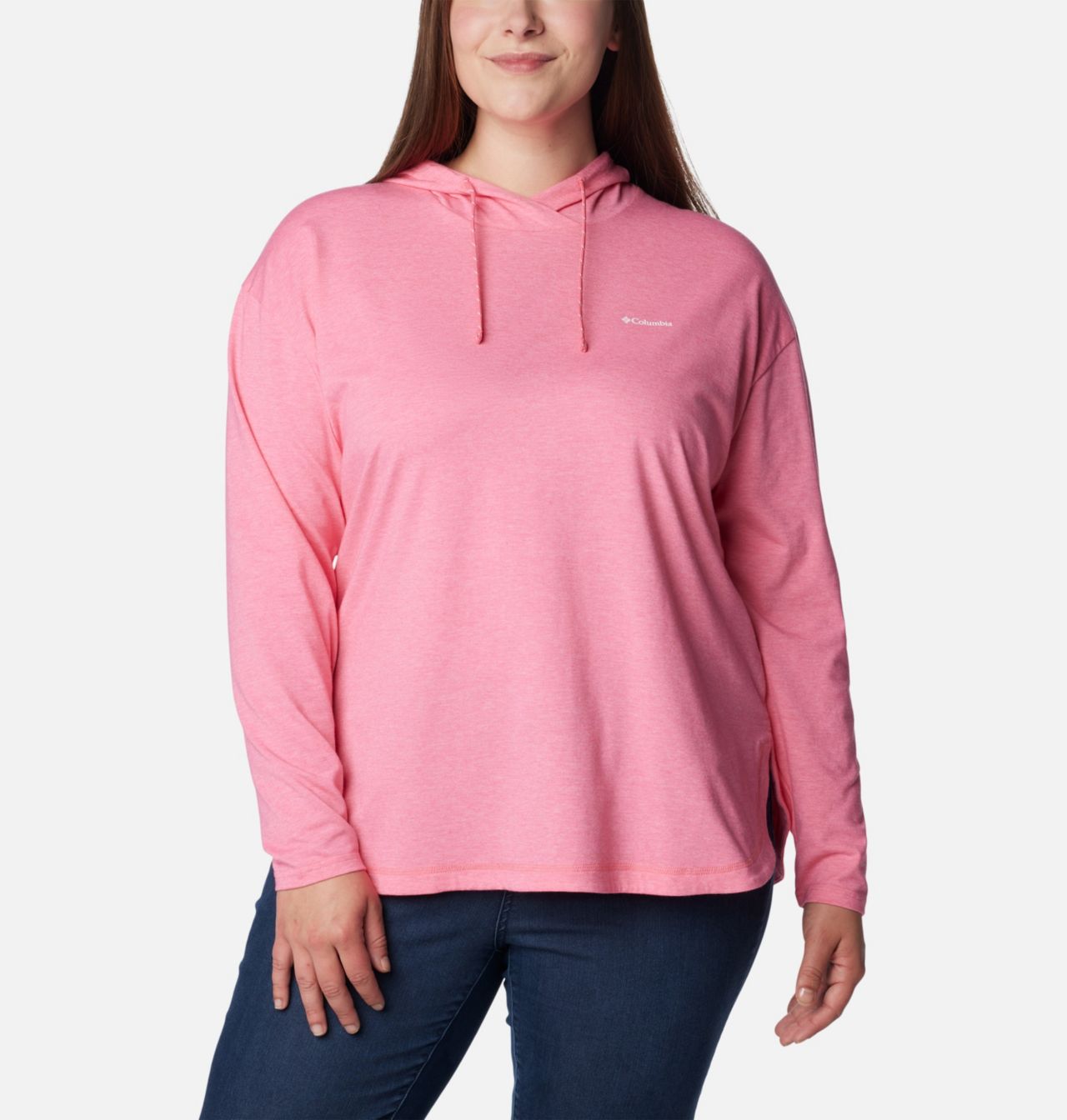 Women's Sun Trek™ Hooded Pullover - Plus Size 1