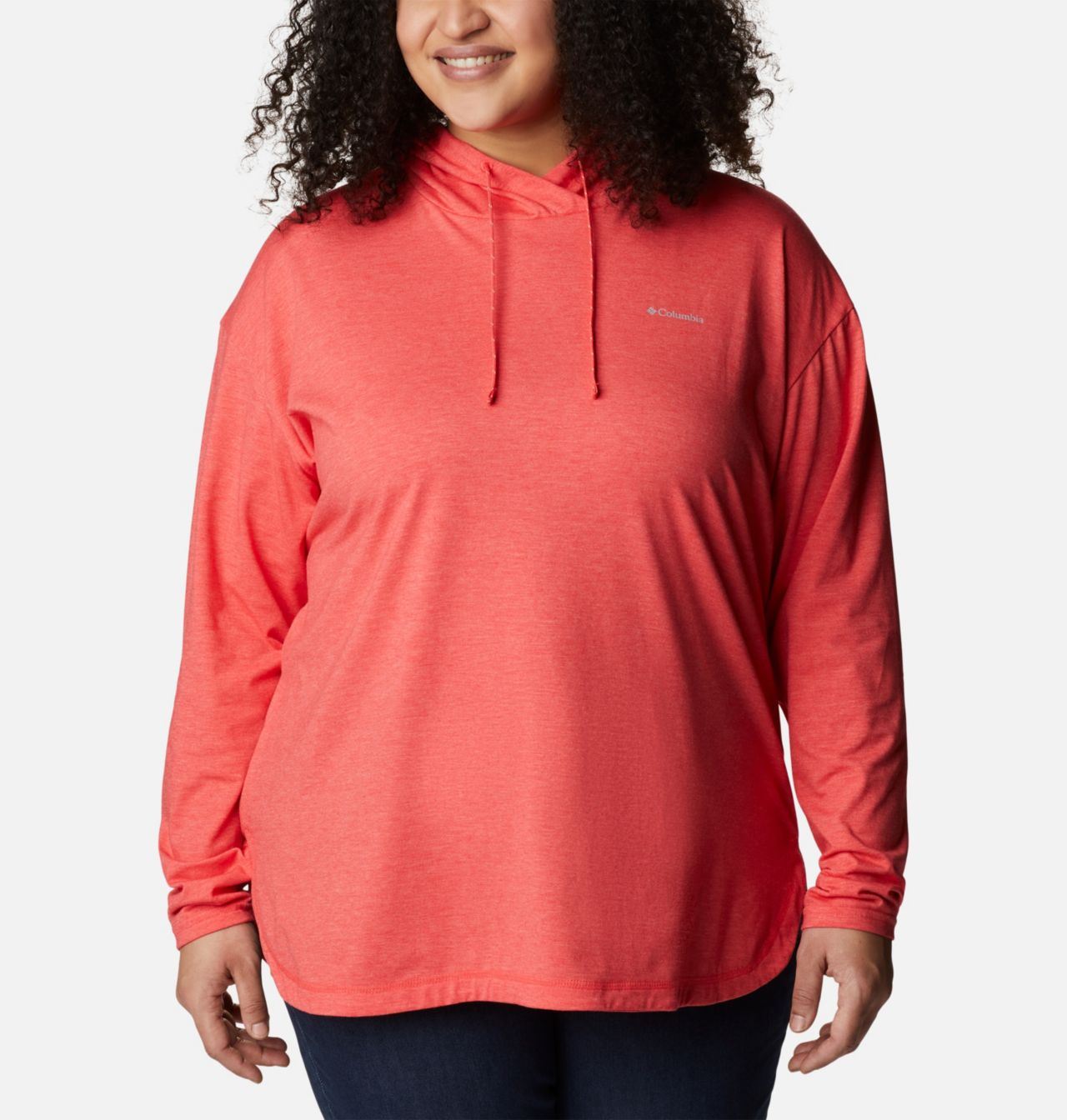 Women's Sun Trek™ Hooded Pullover - Plus Size 1