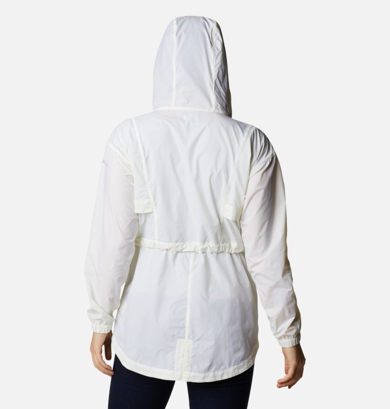Women's Punchbowl Jacket, Color: Lime Glow, White, image 2