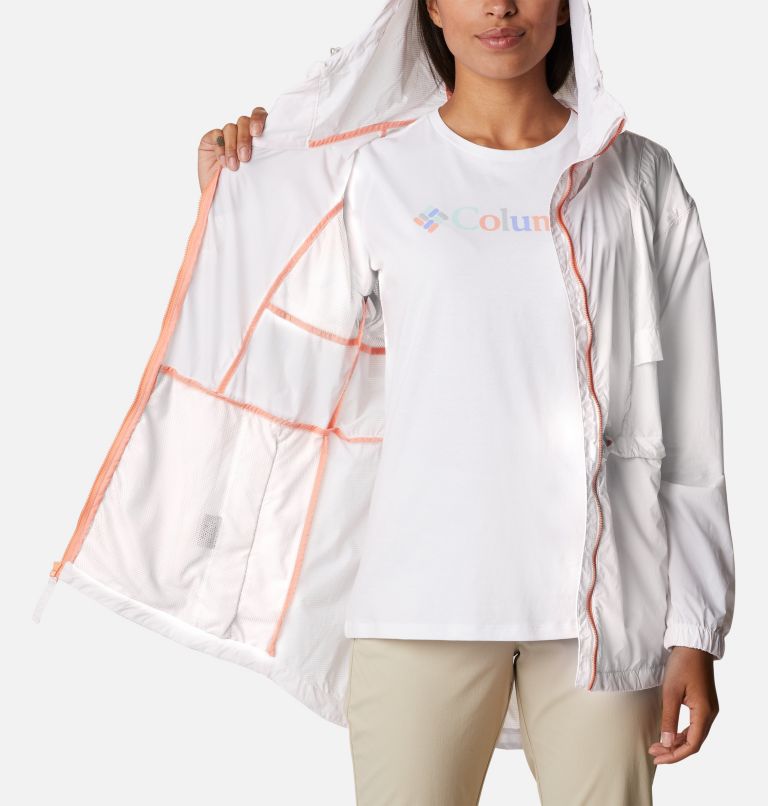 Punchbowl Jacket | 879 | M, Color: Coral Reef, White, image 5