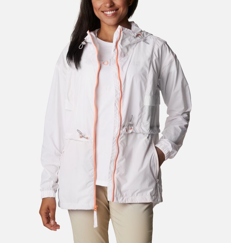 Punchbowl Jacket | 879 | M, Color: Coral Reef, White, image 8