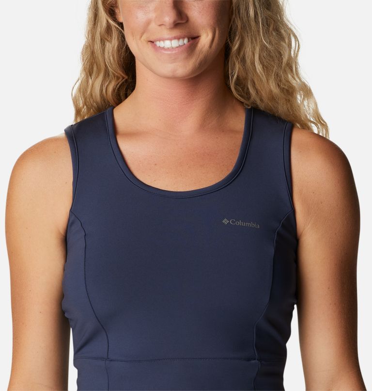 Women's Windgates II Technical Cropped Top, Color: Nocturnal, image 4