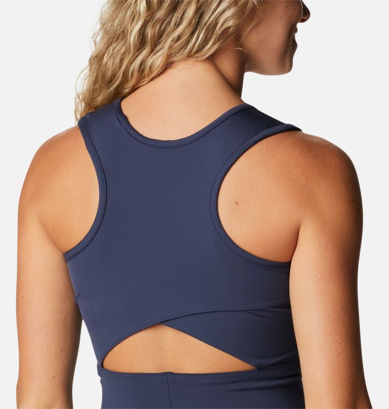 Women's Windgates II Technical Cropped Top, Color: Nocturnal, image 5