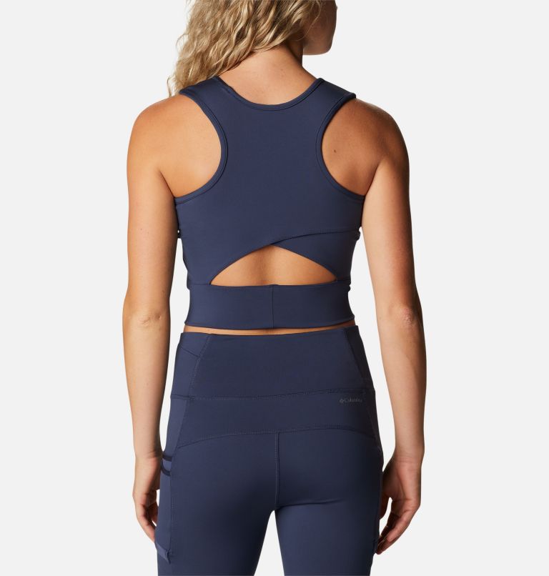 Thumbnail: Women's Windgates II Technical Cropped Top, Color: Nocturnal, image 2