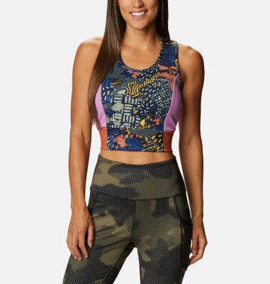 Haut Court Windgates&trade;&nbsp;II Femme Windgates&trade; II Cropped Tank | 010 | L, Dark Nocturnal, CGC Print, front