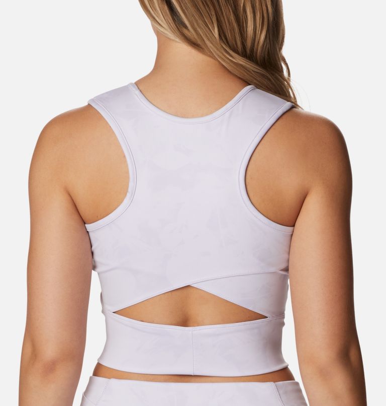 Windgates II Cropped Tank | 568 | L, Color: Purple Tint, Dye Frond, image 5