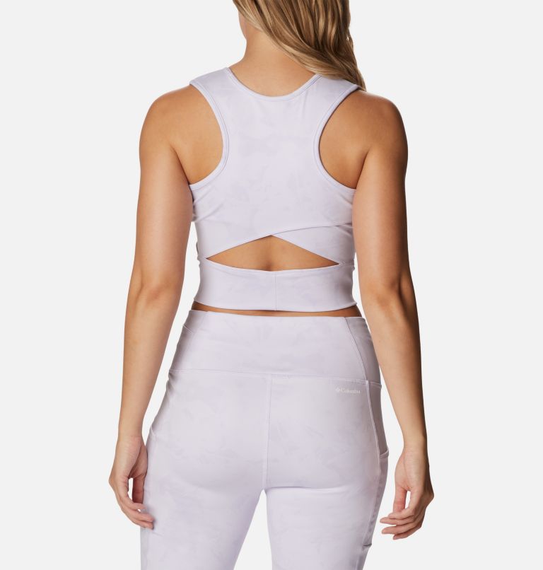 Windgates II Cropped Tank | 568 | L, Color: Purple Tint, Dye Frond, image 2