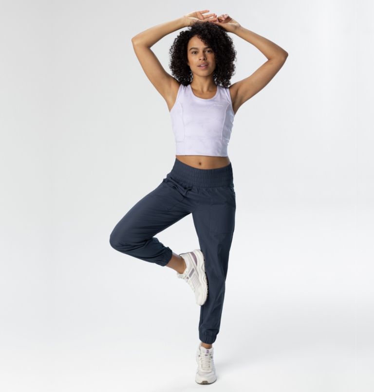 Windgates II Cropped Tank | 568 | L, Color: Purple Tint, Dye Frond, image 6