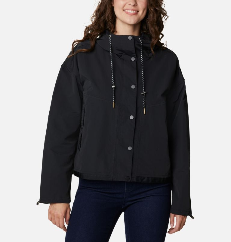 Women's Day Trippin' Crop Jacket, Color: Black